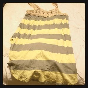 Free People Crochet Tunic Dress